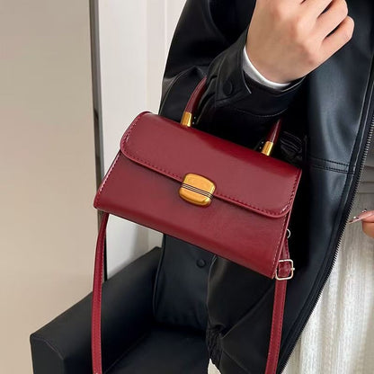 Fashion Solid Color Underarm Bags PU Leather Shoulder Bags for Women Design Luxury Small Handbag Female Subaxillary Clutches