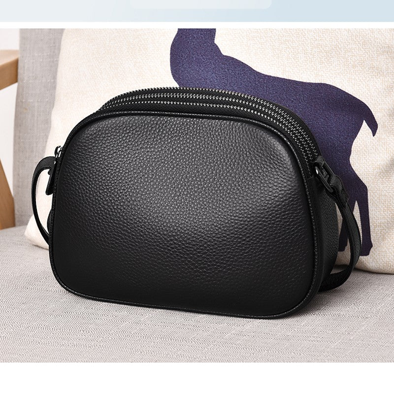 Luxury Leather Tote Bag - Designer Brand Women's Handbag for Office & Daily Use, Modern Minimalist Style