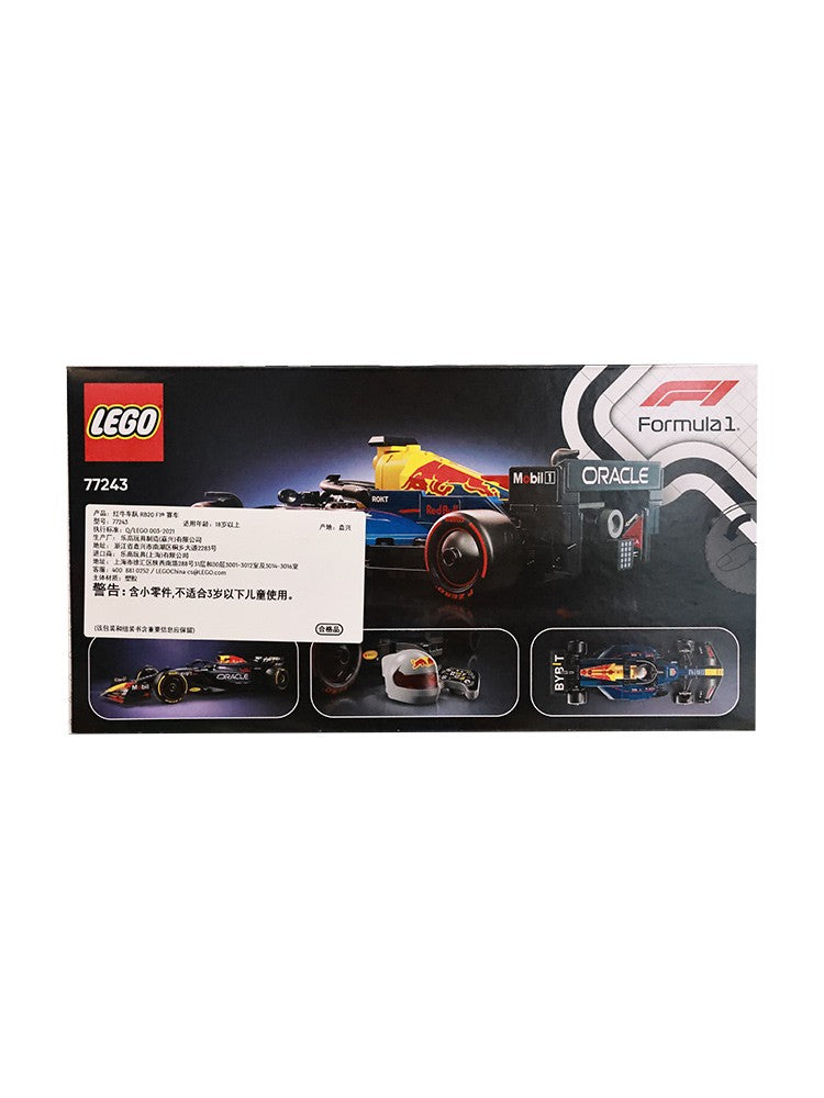 Lego 77243 Red Bull Team Rb20 F1 Racing 2025 Novo Brinquedo Educacional de Montar para Crianças Blocos de Construção