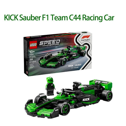 Lego Speed 77242 Ferrari SF24 Red Bull Racing RB20 Mercedes AMGF1 KICK Sauber Racing Blocos de Montar Brinquedos para Meninos e Meninas