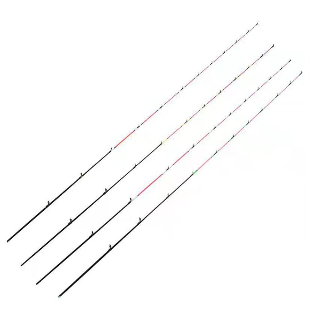 Ponta de Vara de Pesca de Fibra de Carbono de Inverno com Haste de Titânio de Alta Qualidade Meia/Totalmente Liga de Titânio 45/55/60cm Vara de Pesca de Fibra de Vidro