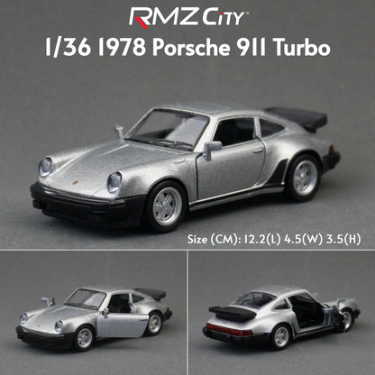 1/36 Porsche 911 GT3 918 Spyder Taycan Carro de Brinquedo de Corrida Modelo RMZ CiTY Metal Fundido Miniatura Coleção Presente Para Meninos Crianças
