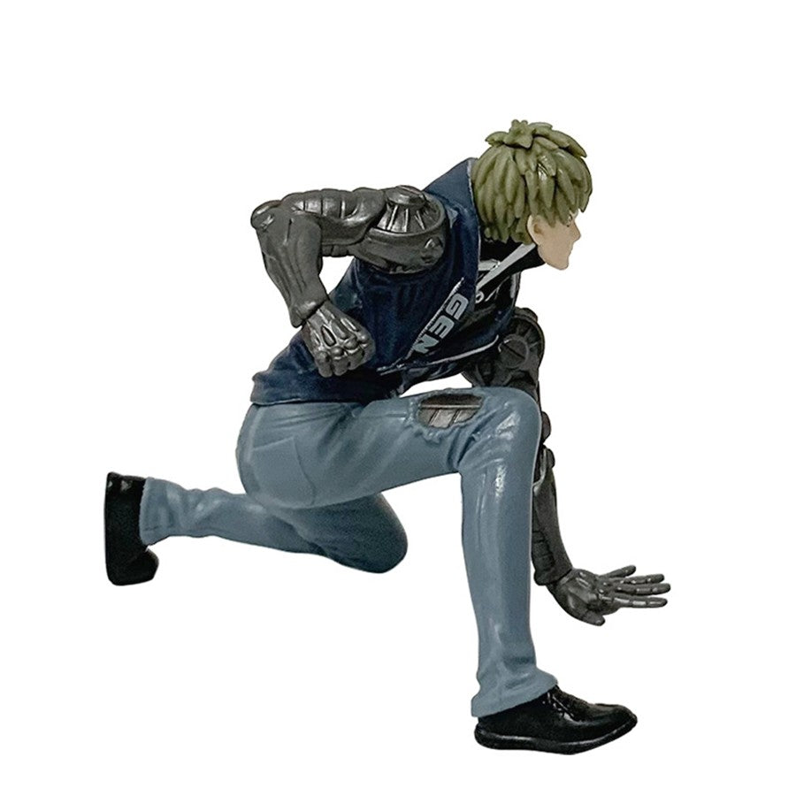 Boneco de Anime One Punch Man de 16cm, Moletom Saitama, Boneco de Ação, Herói Nível S do Diabo, Genos, Estatueta de PVC, Modelo Colecionável, Brinquedos