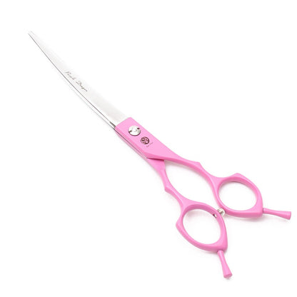 Purple Dragon 6.5" 7" Japão 440C Tesouras de Tosa para Cães Tesouras Retas Tesouras Desbastadoras Tesouras Curvas para Cima/Baixo Tesouras para Animais de Estimação Z4009