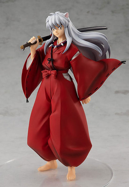 Boneco Anime Inuyasha de 18cm Inuyasha Kiky? Sesshoumaru Higurashi Kagome PVC Action Figure Brinquedo Colecionável de Modelo de Presente