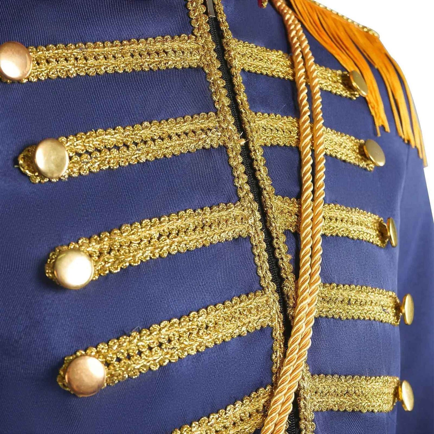 2026 New European Adult Nutcracker Costume Medieval Royal Military Uniform Jacket European Retro Court Tailcoat Halloween Jacket