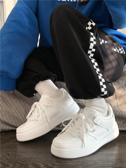 Tennis Sneakers Woman Spring Autumn Sports Board Shoes Fashion Comfort Colorful Casual Academy Style Little White Shoes Female