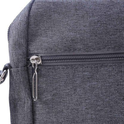 Men's Shoulder Bag Business Leisure Large Capacity Portable Handbag Zipper Multi Layer Waterproof Summer Male's Crossbody Bags