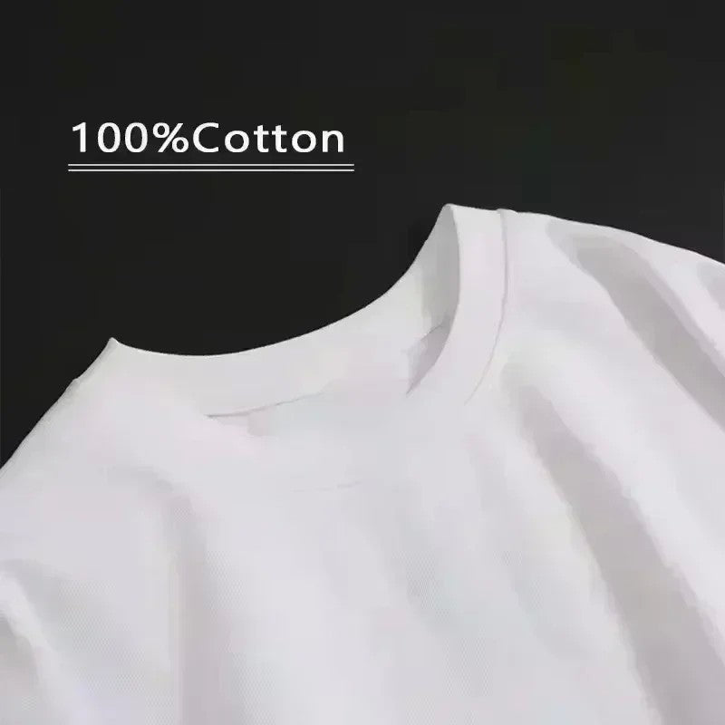 2025 Summer CHCH Cotton T-shirt Base Basic Fashion Solid Women's Short-sleeved Loose White Top Shirt Top 2k Hot