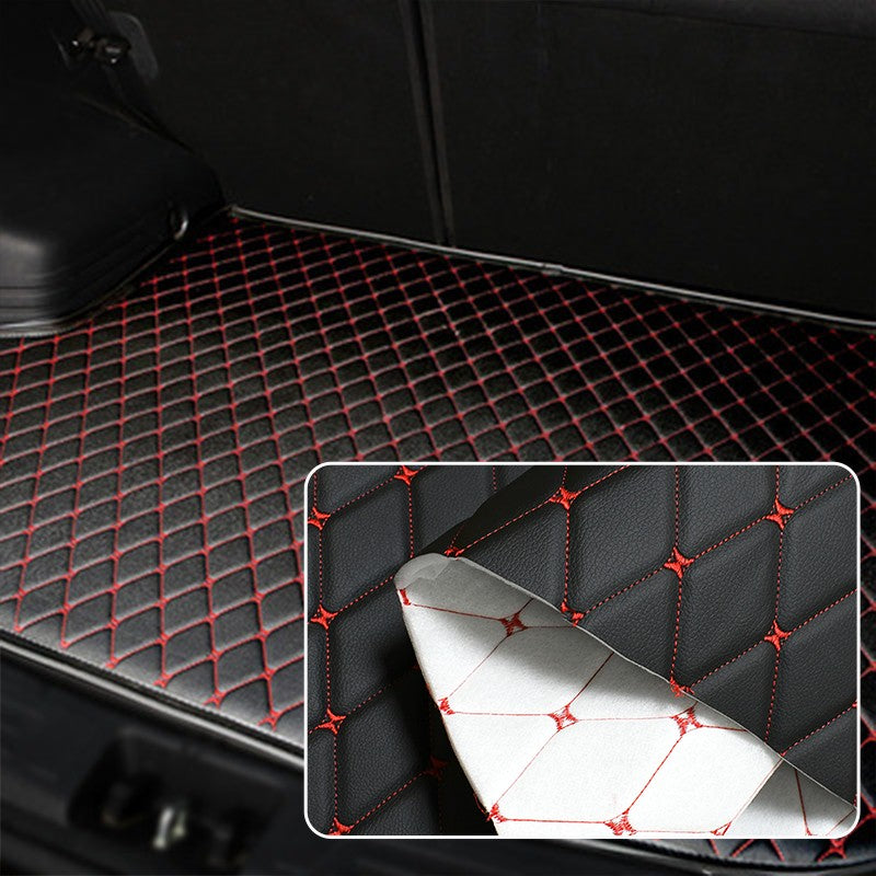 45/90x160cm Special Offer Embroidered Plaid Fabric Sponge Interlayer Leather Fabrics for Car Interior Seat Cushion Decoration
