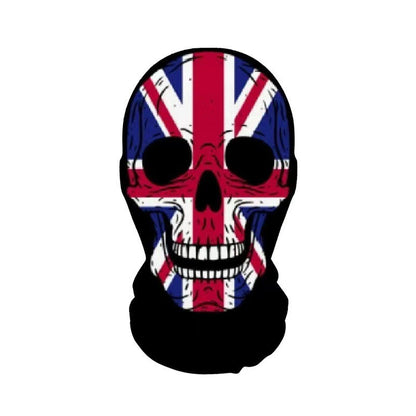 Halloween Terror Masks 3D Printing Skull Pattern Elastic Mesh Face Mask Funny Party Cosplay Props Balaclava Breathable Headcover