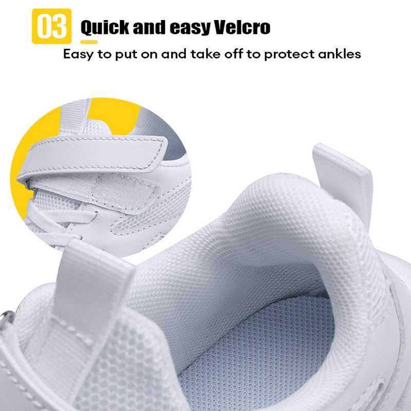 Kids Breathable Mesh Sneakers Lightweight Sport Shoes for Boys Girls Comfortable Running Walking Shoes for Children Outdoor Play