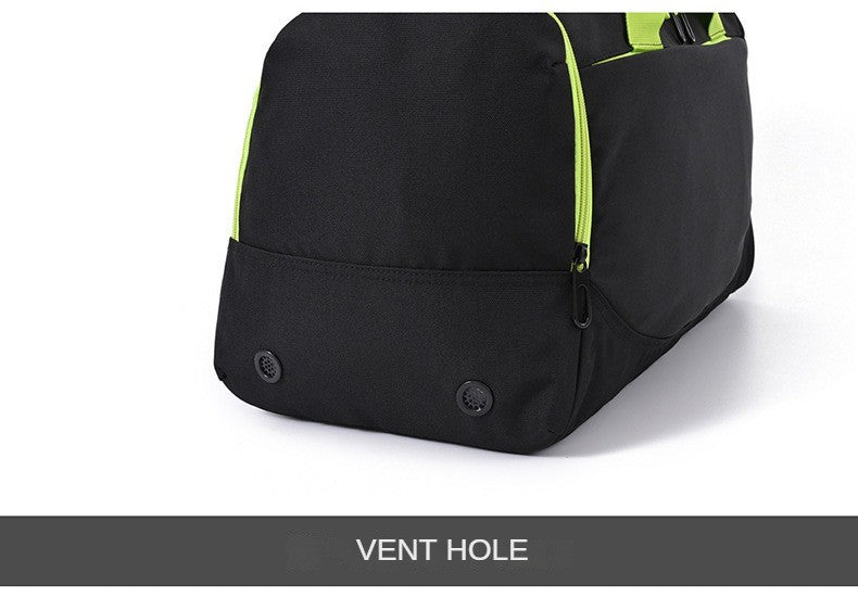 Personalized customized soccer bag logo with dry wet separation handbag luggage sports bag printed with logo pattern