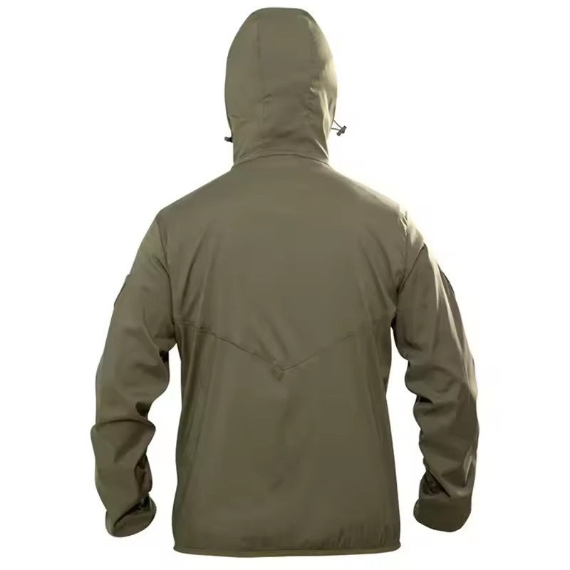 2025 New Thin Army Military Jackets Lightweight Quick Dry Windbreaker Jacket Summer Waterproof Tactical Skin Jacket Raincoat Men