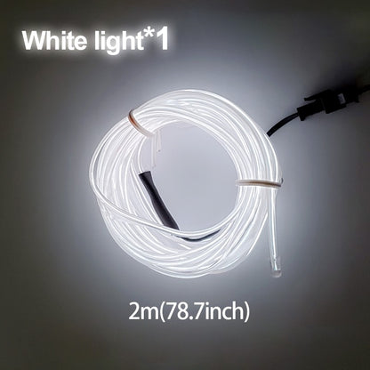 BLALION Lâmpada Ambiente Decorativa para Motocicleta, Luz Neon Impermeável, Fitas de LED Flexíveis com Controlador, Luzes de Atmosfera 12V