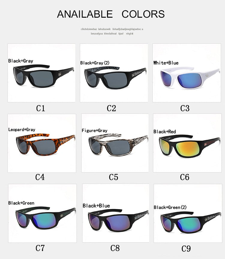 New Square Sun Glasses for Men Women Brand Design Travel Driving Sunglasses Male Anti-glare Mirror QS930 Eyewear UV400