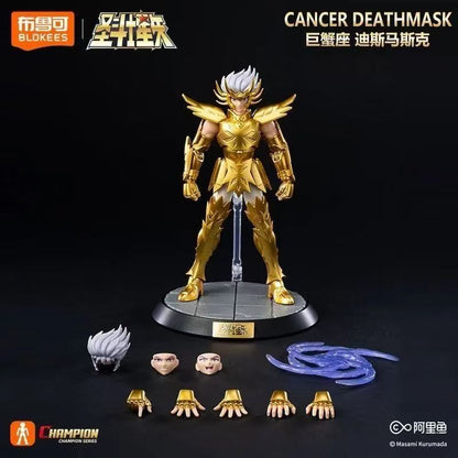 BLOKEES Saint Seiya Segunda Edição Touro Dragão Capricórnio Sagitário Boneco de Ação Anime Brinquedos Presente de Natal Em Estoque