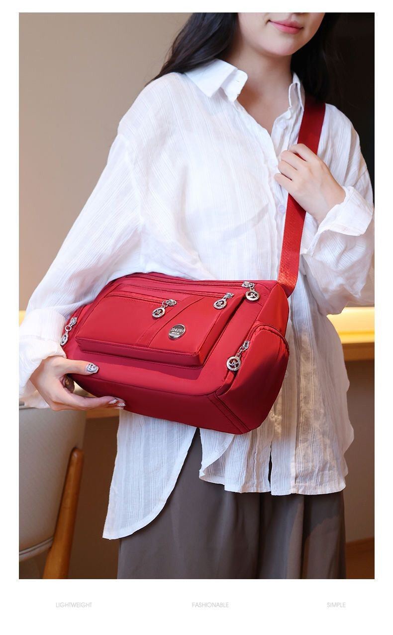 Women Nylon Waterproof Bag Messenger Bags For Lady Crossbody Large Capacity Travel Shoulder Bag Casual Handbags High Quality