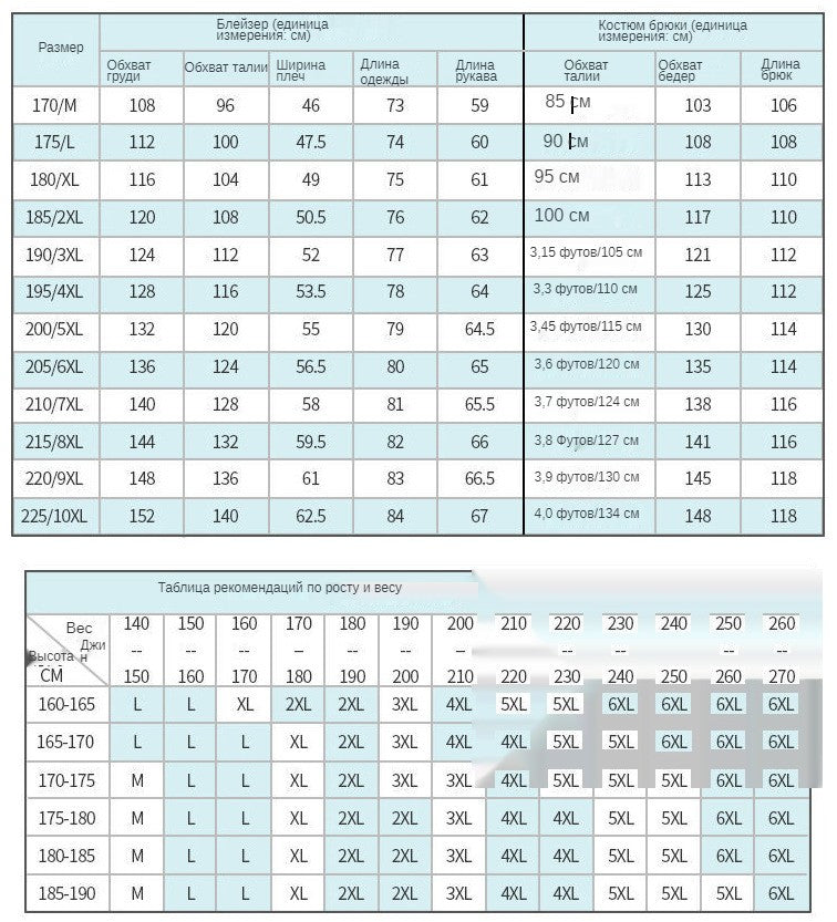 Fat Brother Big Size Pants Men's Suits Formal Business Dress Fashion Leisure Occupation 2 Piece Set Blazer Wedding Jackets S-9XL