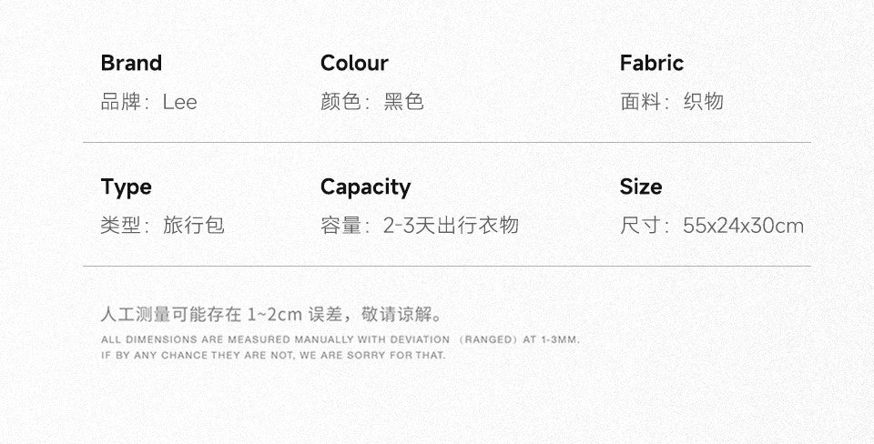 LEE Dry Pocket Sports Fitness Gym Bag for Women Men Large Capacity Waterproof Oxford Duffel Luggage Travel Bag Shoe Compartment