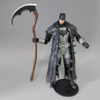 Multiverse Bat-Herói Dr.-Destino Atom Espantalho Silêncio Mulher-Maravilha Dourada 7" Boneco de Ação Solto