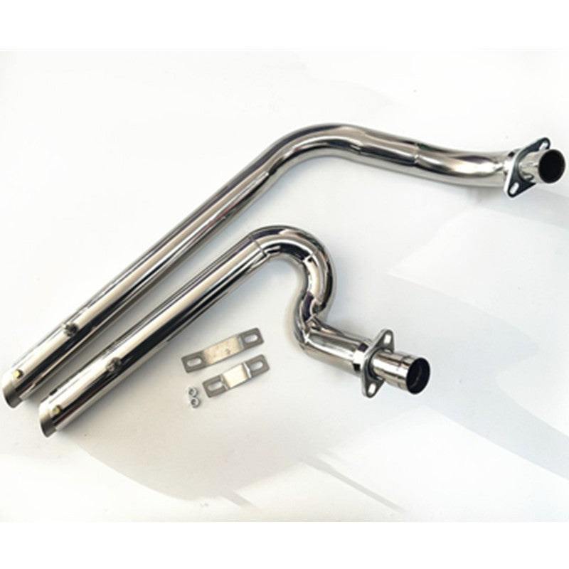 For Motorcycle Exhaust Pipe W/ Muffler Removable Honda Steed Shadow VT400 VT600 VLX400 VLX600 VT600C VT400C VLX600
