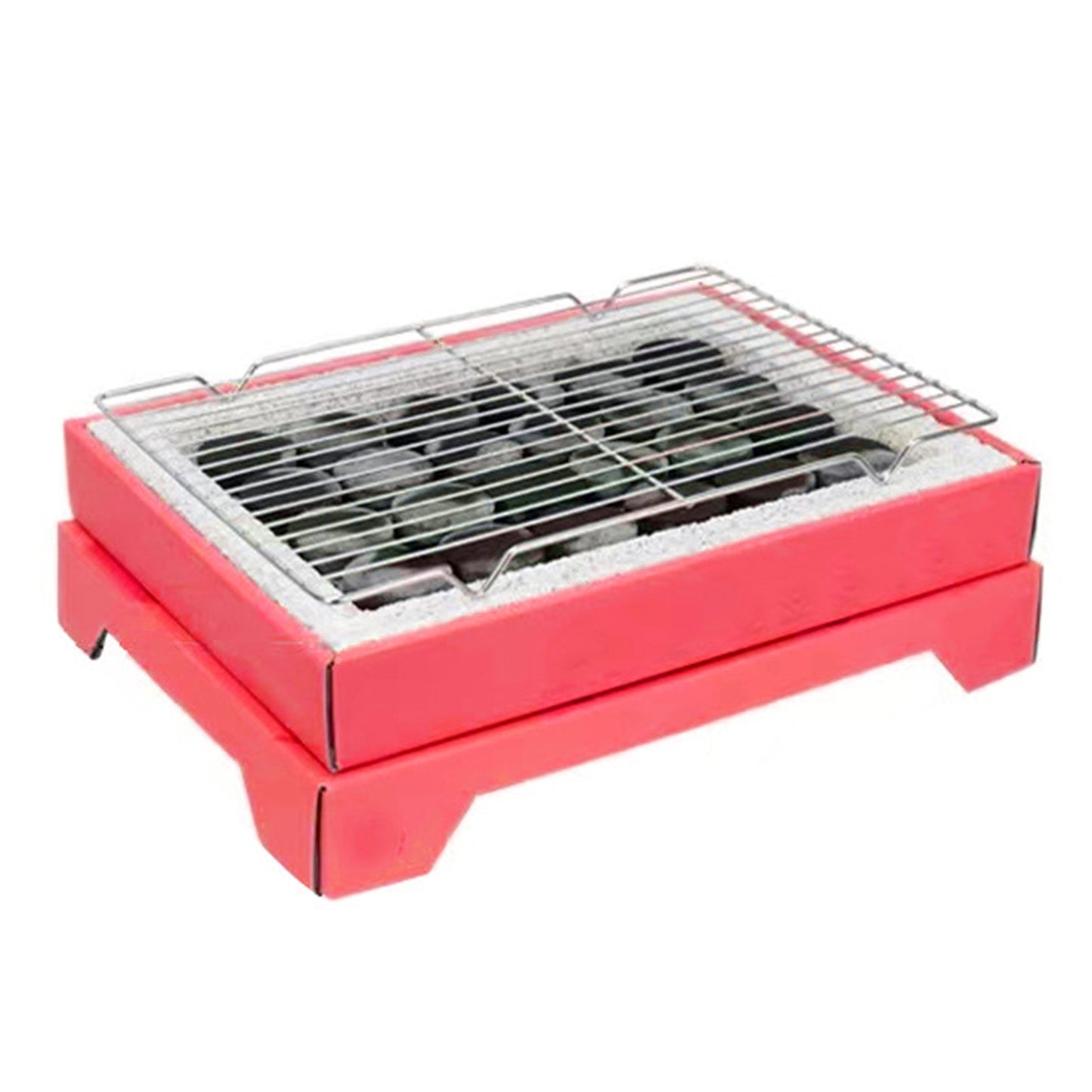 1PCS Stainless Steel Mat Net Grid Shape Rectangle Grill Grilling Mesh Net BBQ Tools Square Barbecue Net Barbecue Stove Parts