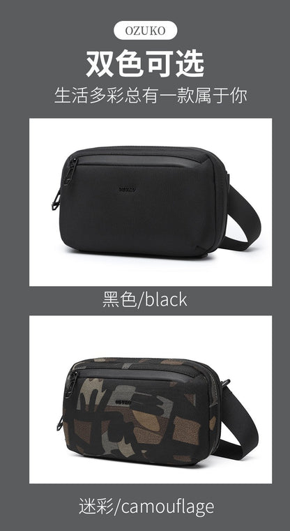 OZUKO Multi-Functional Business Casual Handbag Stylish Simple and Versatile Shoulder Messenger Bag Clutch Bag