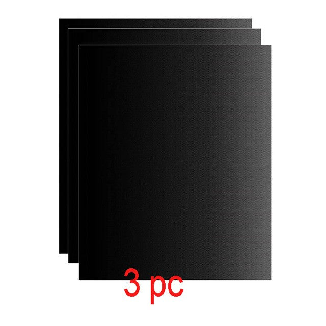 1-10pcs Non Stick BBQ Grill Mat 40*33cm Baking Mat BBQ Tools Cooking Grilling Sheet Heat Resistance Easily Cleaned Kitchen