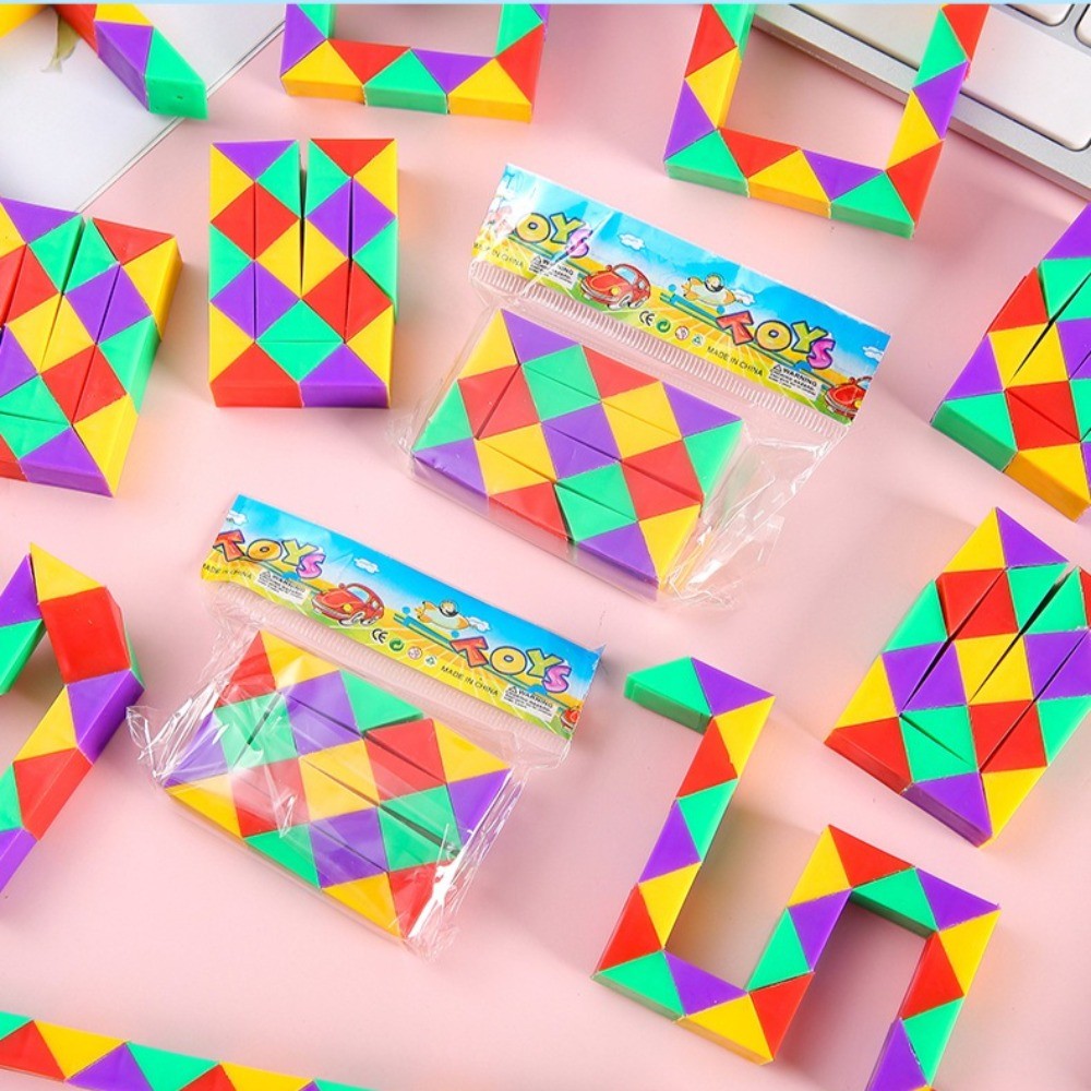 5-30PC Creative Rainbow Transformation Magic Ruler for Birthday Celebration Wedding Carnival Christmas Back To School Party Gift