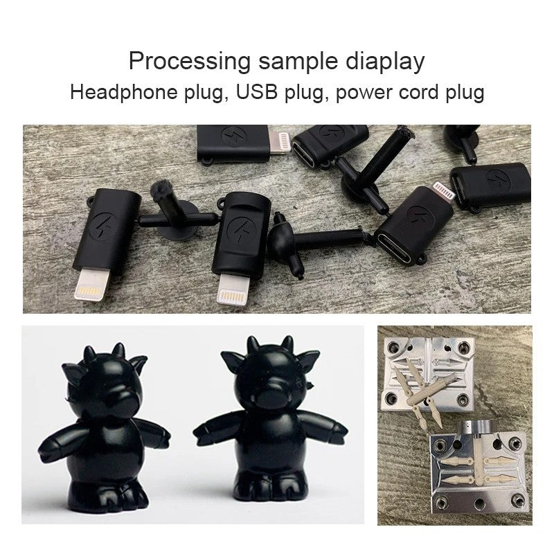 220V Small Table Type Pneumatic Injection Molding Machine 100g Vertical Desktop Polymer ABS PP PC as PE PET PVC Plastic Mold