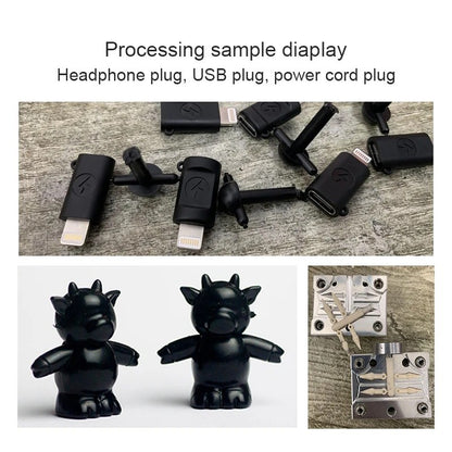 220V Small Table Type Pneumatic Injection Molding Machine 100g Vertical Desktop Polymer ABS PP PC as PE PET PVC Plastic Mold