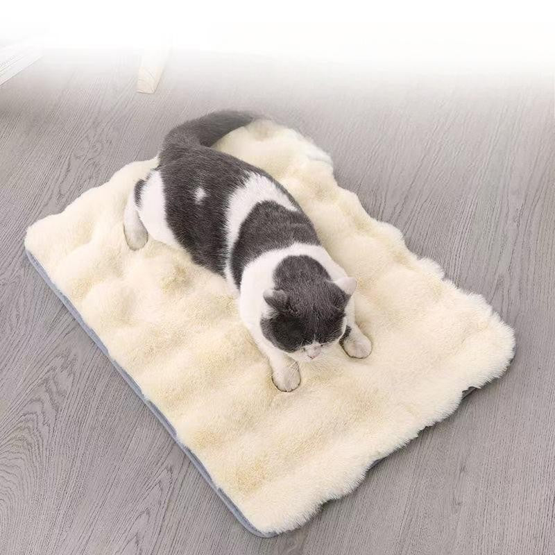 Tapete Pet Ultra Macio Manta Quentinha para Cães e Gatos Cama para Sofá Almofada Ultra Confortável Tapete Cobertor para Gatos e Cães Tapete para Dormir