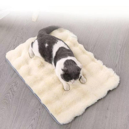Tapete Pet Ultra Macio Manta Quentinha para Cães e Gatos Cama para Sofá Almofada Ultra Confortável Tapete Cobertor para Gatos e Cães Tapete para Dormir