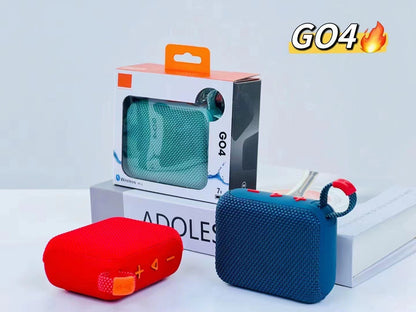 G04 Small Bluetooth Speaker Wireless Portable Mobile Phone Desktop Home Outdoor Convenient Mini Subwoofer Lanyard TF card