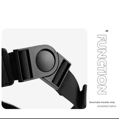 New Casual Crossbody Bag Multifunctional Large Capacity Messenger Bag Portable Shoulder Bag Men