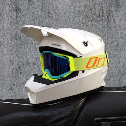 Capacete de motocross off-road, capacete de ciclismo speed downhill DH, capacete full face rally off-road