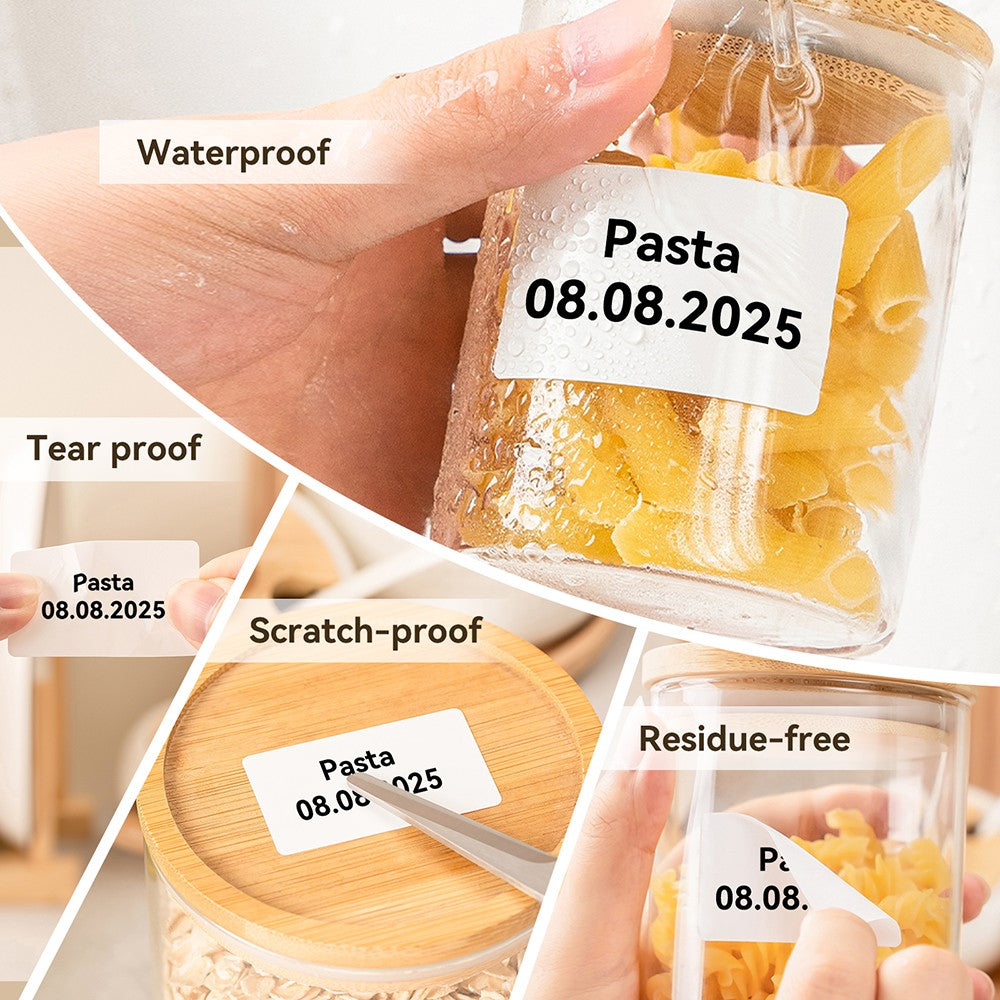 Portable Niimbot B1 Wireless Label Maker Adhesive Sticker Printer Labeling Machine DIY 20-50mm Labels for Office Home