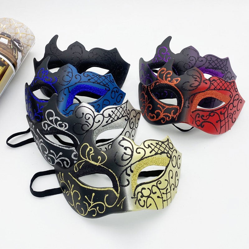 Half Face Mask Glittering Masquerade PartyMasks Role Play Nightclub Half Face Eye Maskween Party for Fancy Dress Christmas Party