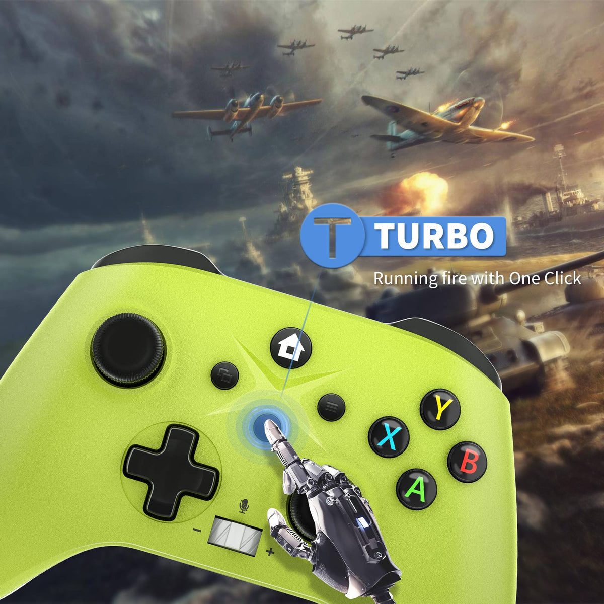 Wireless Gamepad For Xbox One/Xbox Series X/S/ Xbox Controller With Six-Axis Gyro Turbo Function Game Consoles Joystick