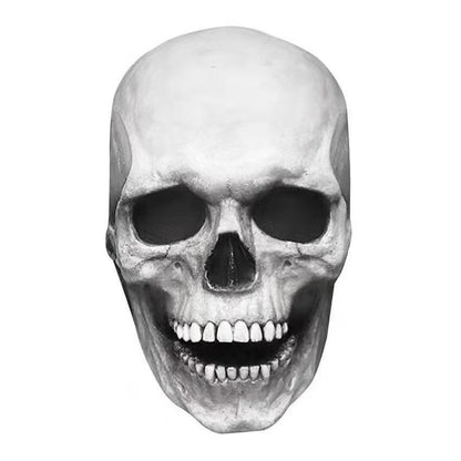 Full Head Skull Helmet Breathable Movable Jaw Mask Halloween Skull Mask Comfortable Skull Mask For Cosplay Haunted House