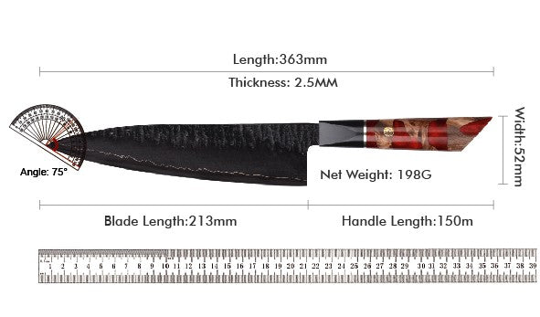 1-6 PCS Kitchen Knife 67 Layers Damascus Steel 10Cr15CoMoV core Kitchen Chef Slicing Utility Paring Knife Set mesh resin Handle