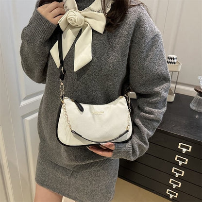 Cherry Pedant Shoulder Underarm Bag Women's Fashion Handbags Causal Hobos Purses Ladies Hand Bags Pu Leather for Work Travel