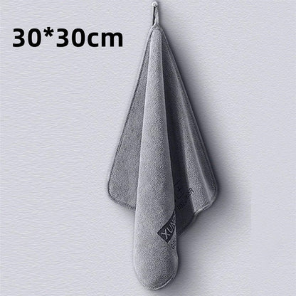 30x30/60CM Car Wash Microfiber Towel Car Cleaning Drying Cloth Hemming Car Care Cloth High-End Detailing Car Wash Towel For Auto