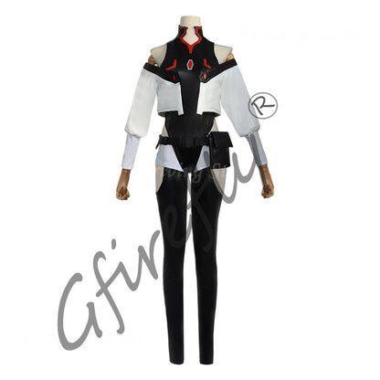 Lucy Cyberpunk Cosplay Anime Cyberpunk: Edgerunners Lucy Cosplay Costume Sexy Role Play Lucy Uniform Wig Halloween Party Suits
