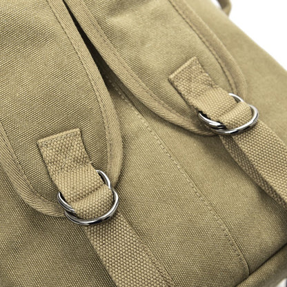 Mochila de Viagem Masculina de Grande Capacidade para Montanhismo, Bolsa de Mão, Mochilas Masculinas de Ombro Tipo Balde de Lona de Alta Qualidade