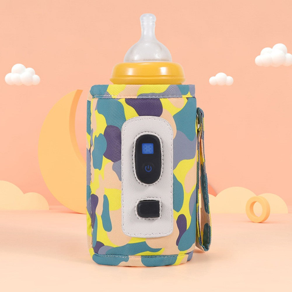 USB Milk Water Warmer Baby Nursing Bottle Heater Newborn Infant Portable Bottle Feeding Warmers Travel Stroller Insulated Bag