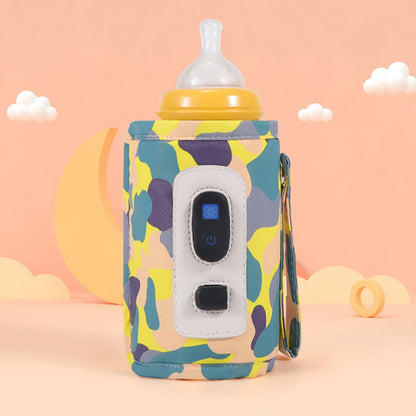 USB Milk Water Warmer Baby Nursing Bottle Heater Newborn Infant Portable Bottle Feeding Warmers Travel Stroller Insulated Bag
