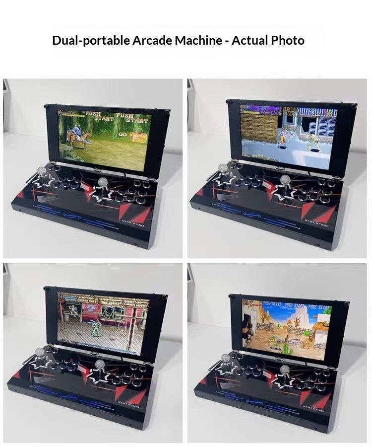 2026 New 21-inch Large Screen Home Game Console for Two-Player Fighting Built-in Games No Lag Street Fighter Arcade Game Console