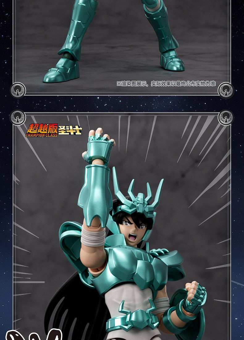 BLOKEES Original Saint Seiya CAPRICORN SHURA DRAGON SHIRYU CÂNCER MÁSCARA DA MORTE CAMPEÃO CLASSE Boneco de Ação Modelo de Anime Brinquedo Presente
